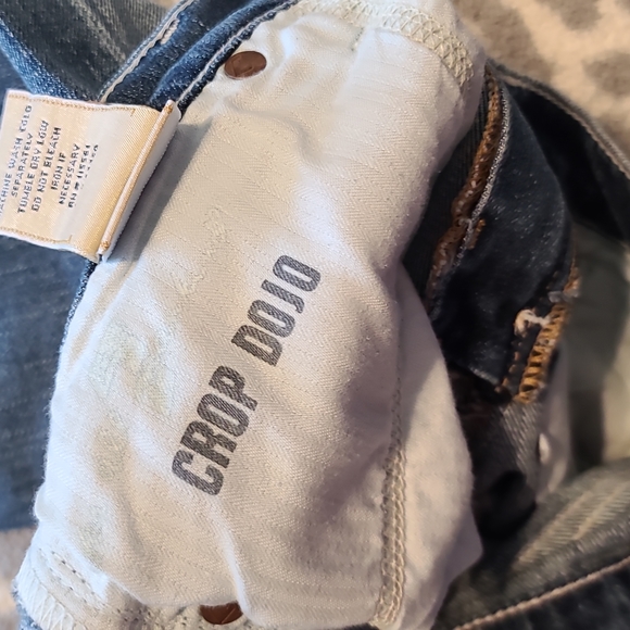 7 For All Mankind Blue Ankle Jeans - Picture 6 of 8